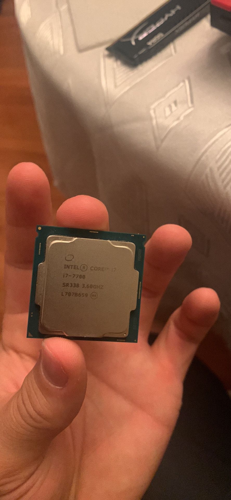Intel Core I7 7700K 3.6ghz (4.2 ghz max) 