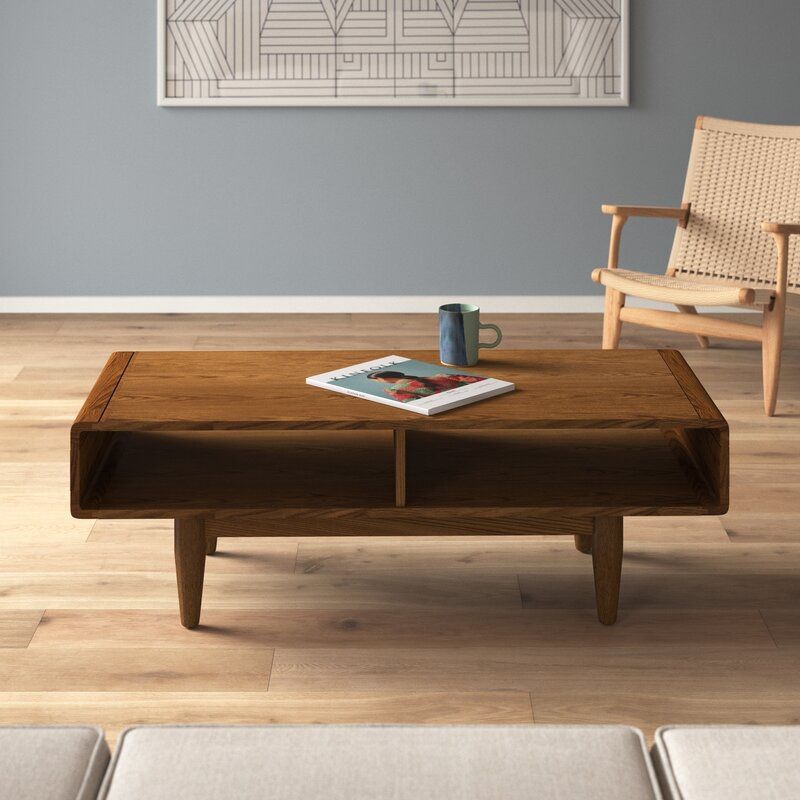 Deco Walnut Coffee Table