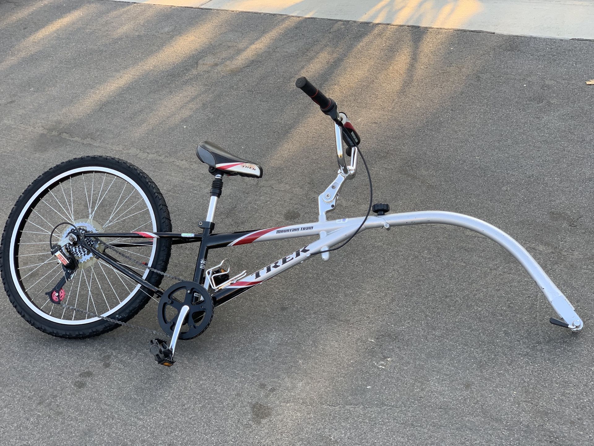 Trek Mountain train 24” 7Speed Tandem Bike attachment for Sale in Perris, CA OfferUp