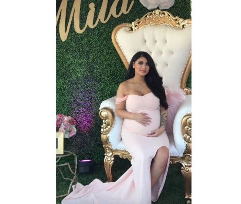 Maternity Baby Shower Dress Maternity Photography Dress Size Medium
