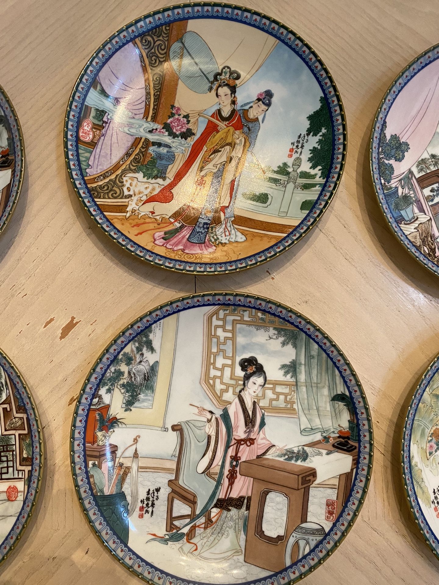 Japanese Imperial jingdezhan porcelain Plates