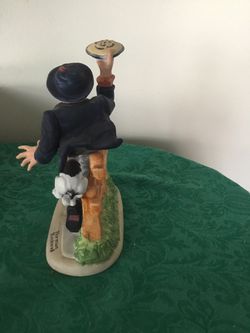 Vintage Norman Rockwell figurine Danbury mint Saturday post Thumbnail