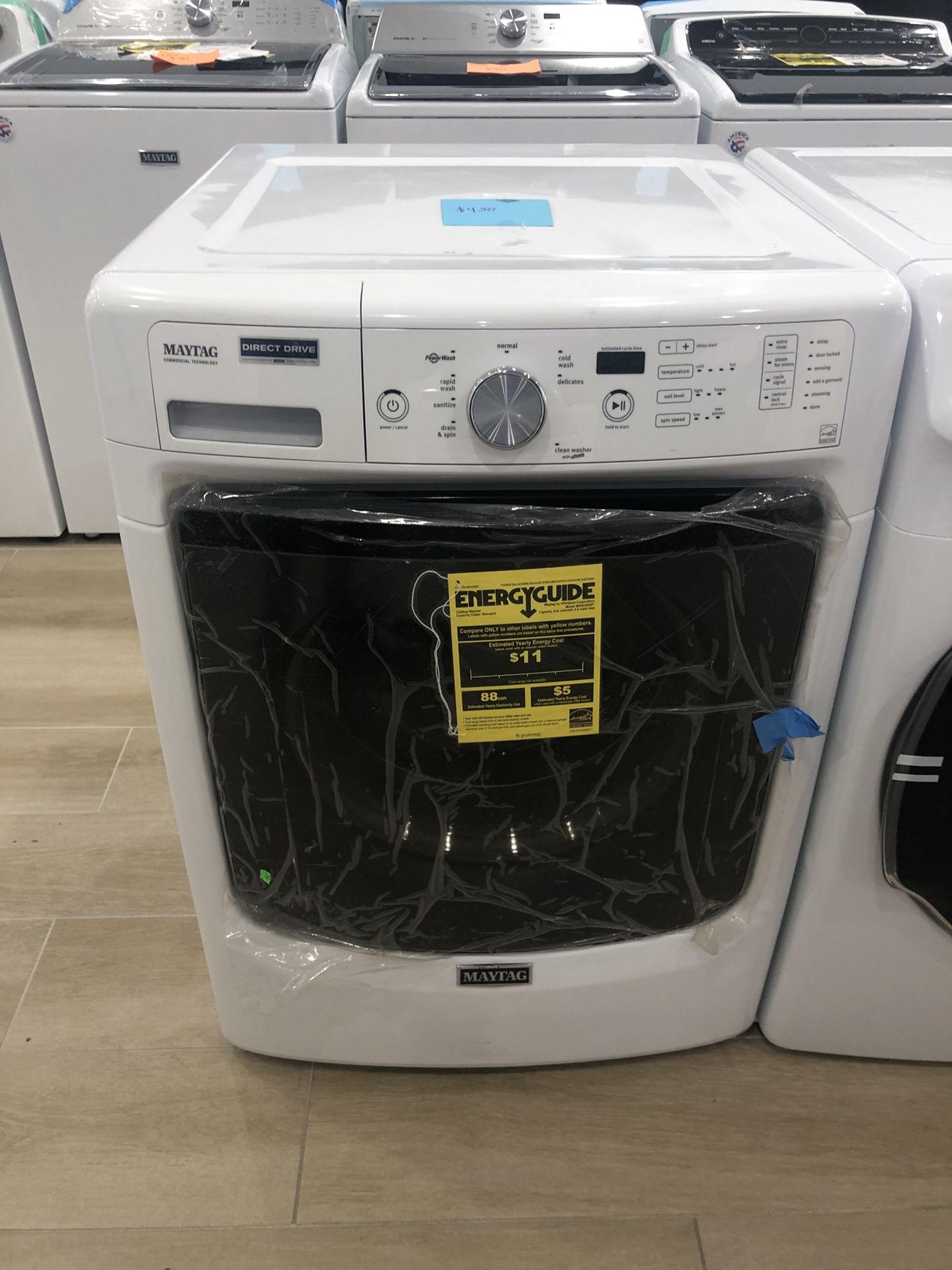 Maytag 4.5 cu ft front load washer