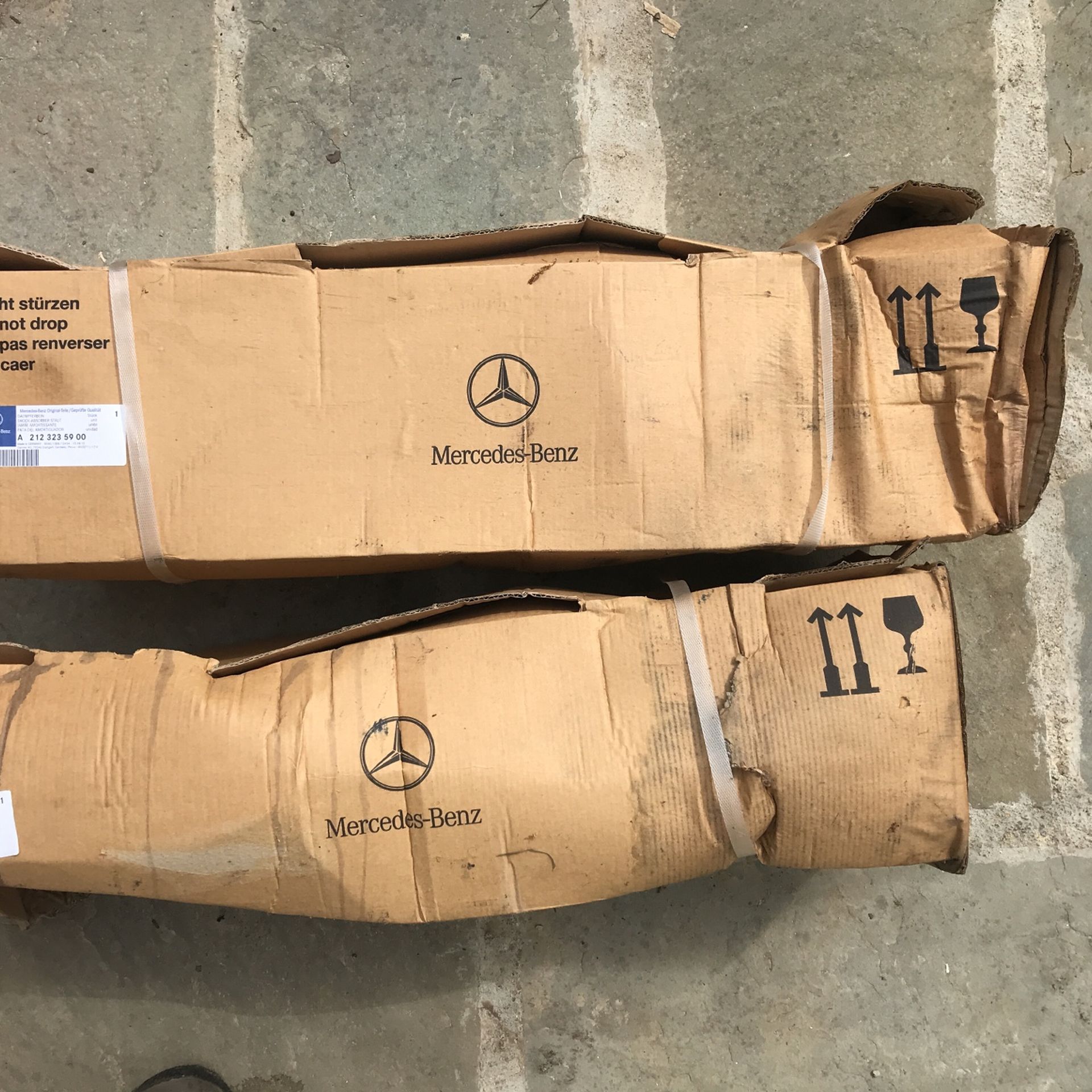 Shock absorber Strut Original Mercedes Benz