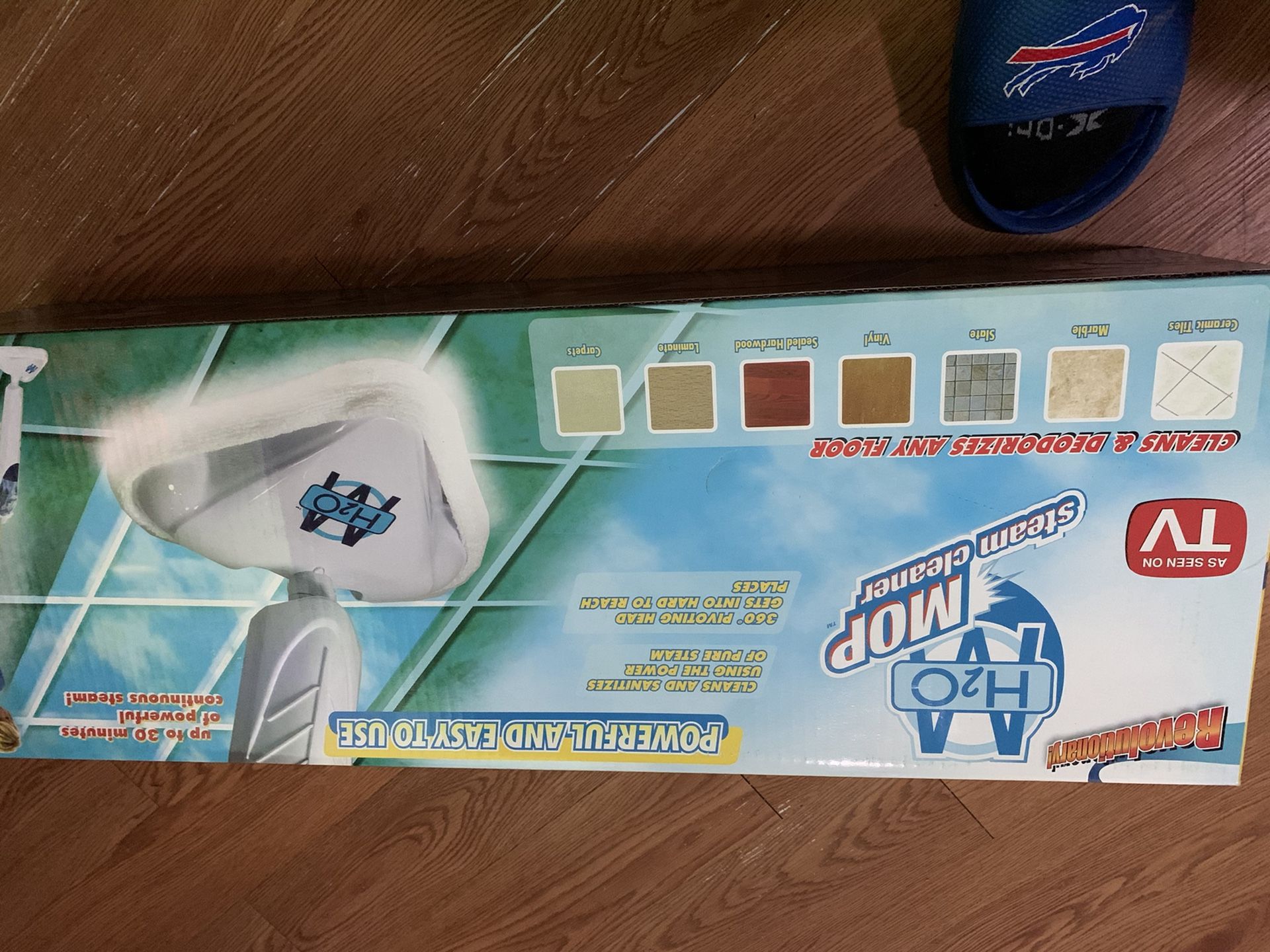 H2O steam mop