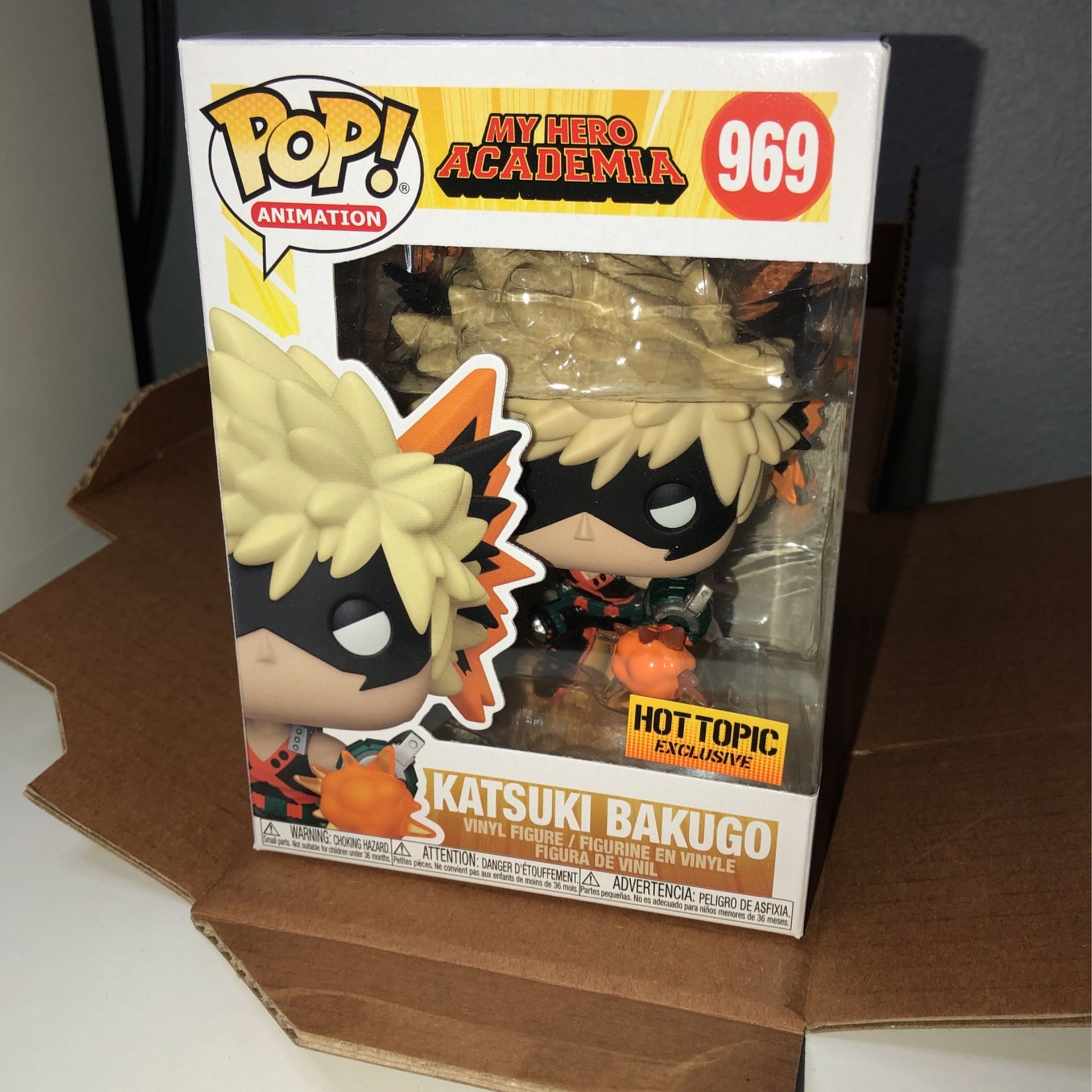 Katsuki Bakugo 969 - Hot Topic Exclusive Funko Pop