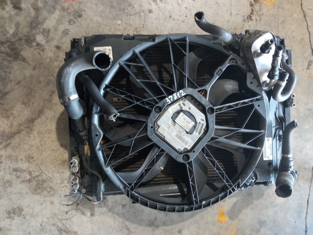 Radiator, Condenser And Fan For 2011 BMW 3-Series Stock 37812