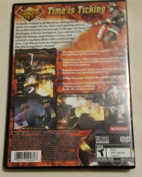 PS2 firefighter F.D.18