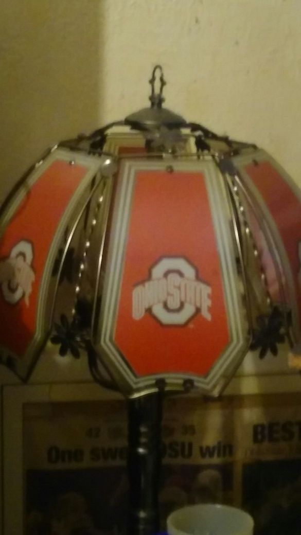 Ohio state desk lamp...