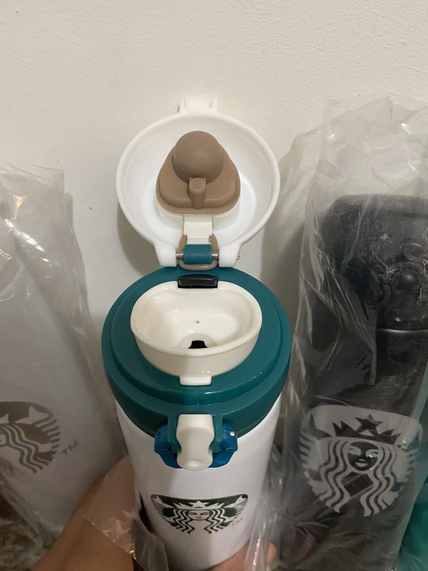 Starbucks coffee stainless steel cups 16oz