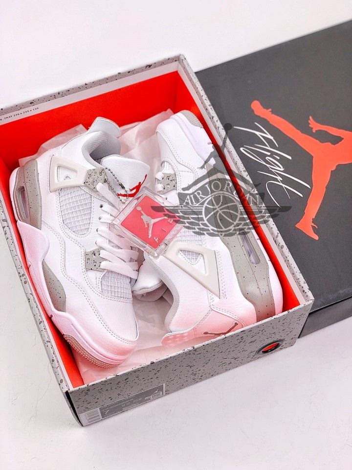 Jordan 4 Retro White Oreo Never Used