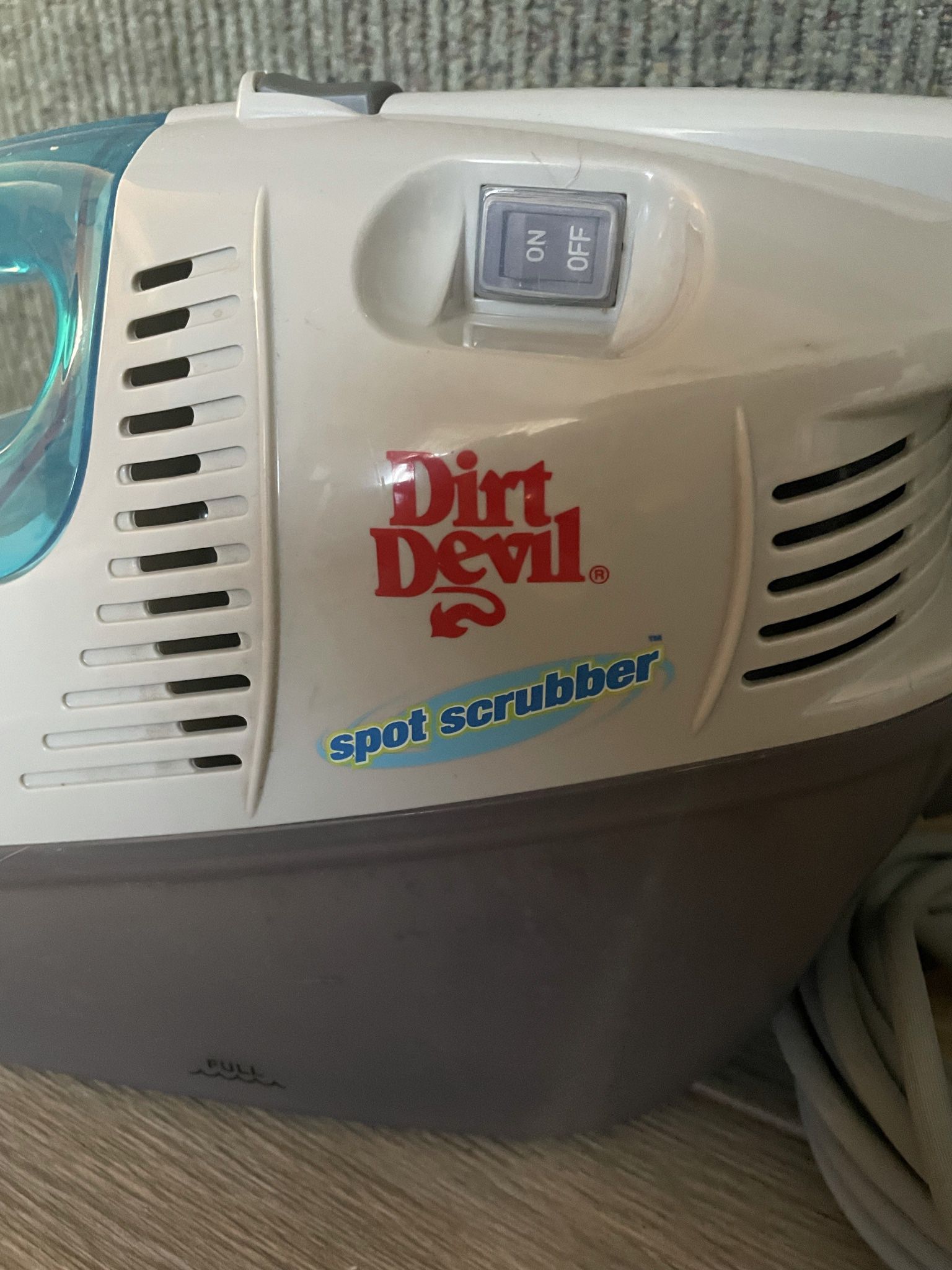 Dirt Spot Scrubber Hand Held Powerful Carpet Cleaner 