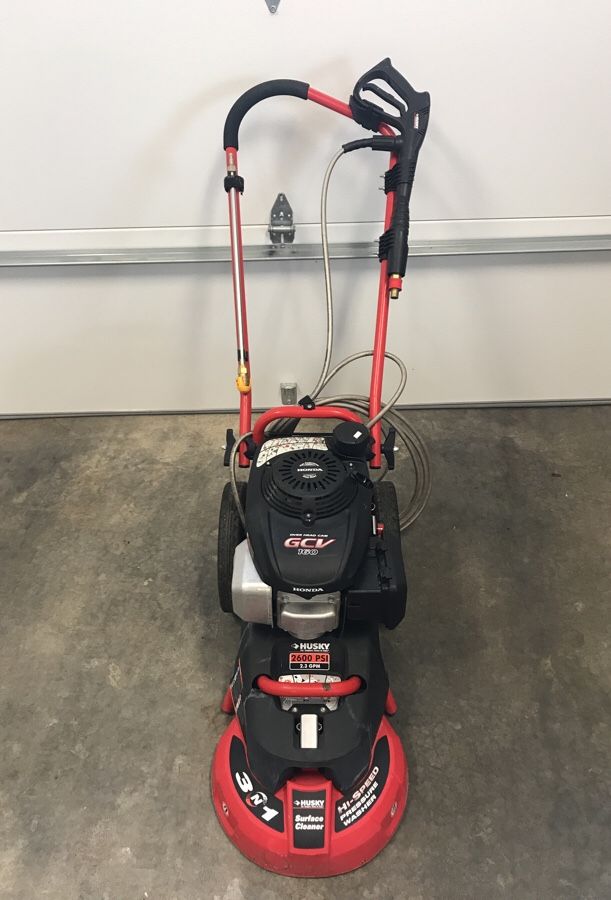 Husky 2600 psi 2.3GPM HISpeed Pressure Washer/Surface Cleaner for Sale
