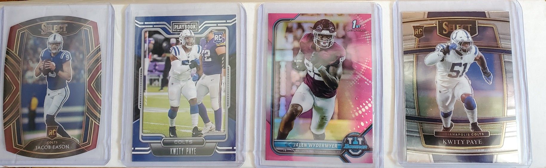 Indianapolis Colts Football Card Lot