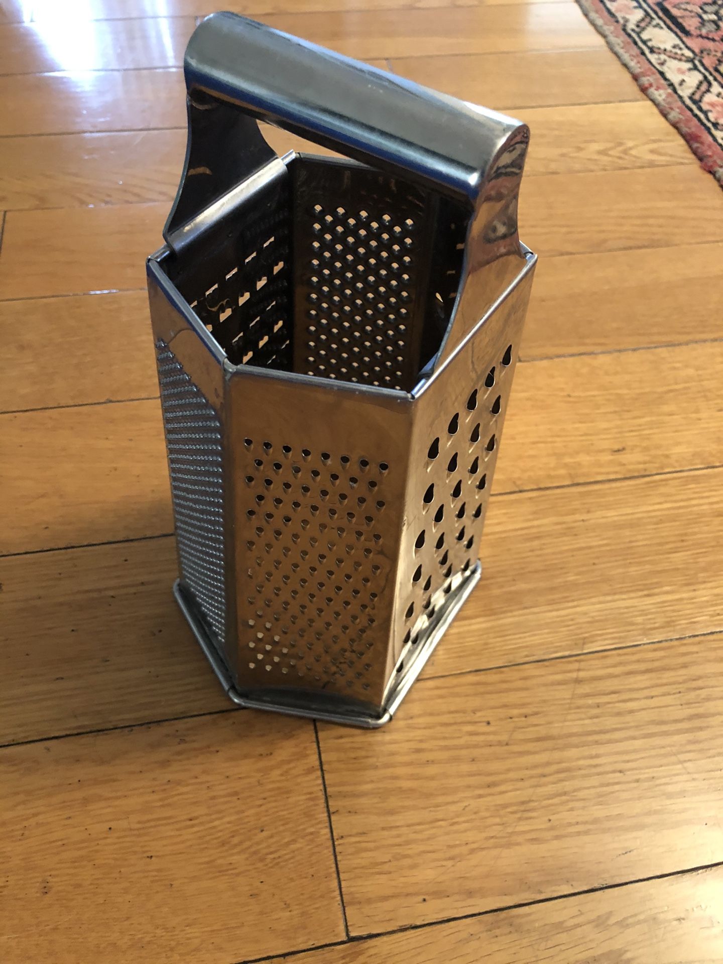 Five sided cheese grater