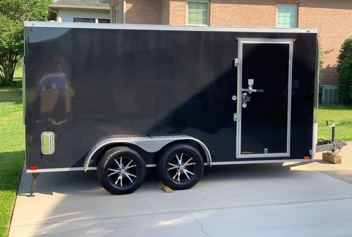 For'Sale'Spartan Enclosed Trailer 14X7 2016'URGENT