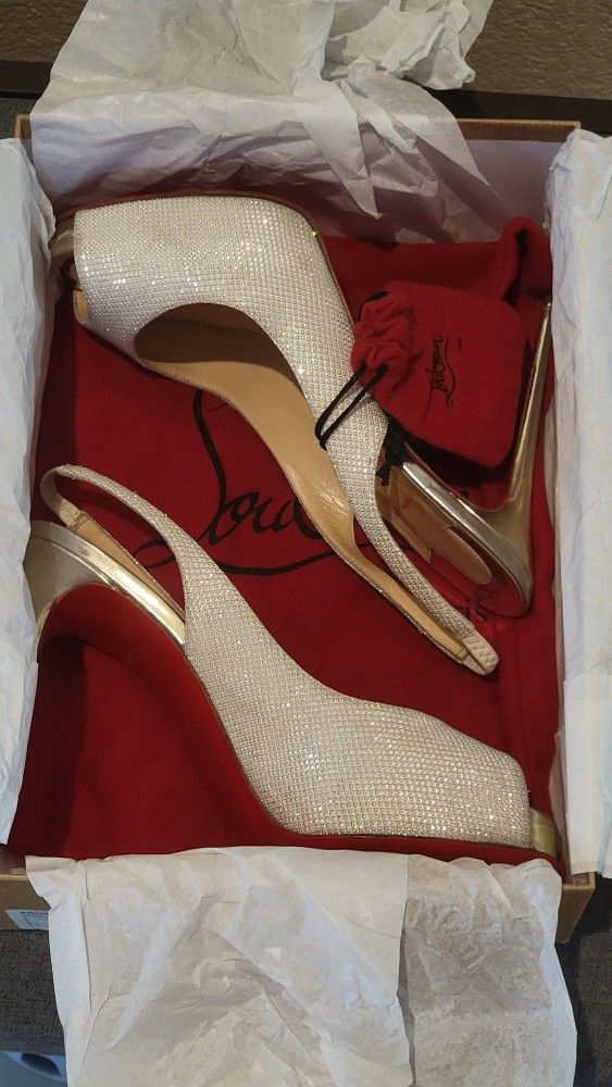 Christian Louboutin Red Bottoms Size 38