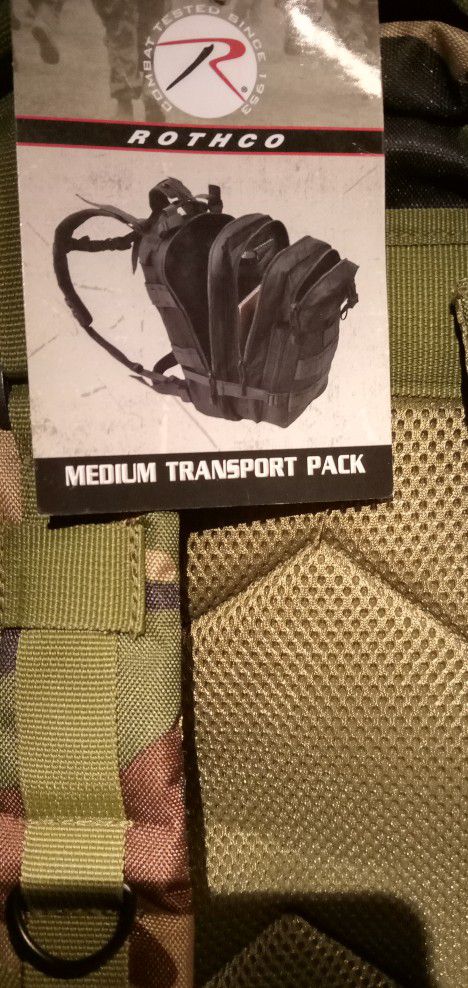 Miami Airsoft Back Pack New With Tag