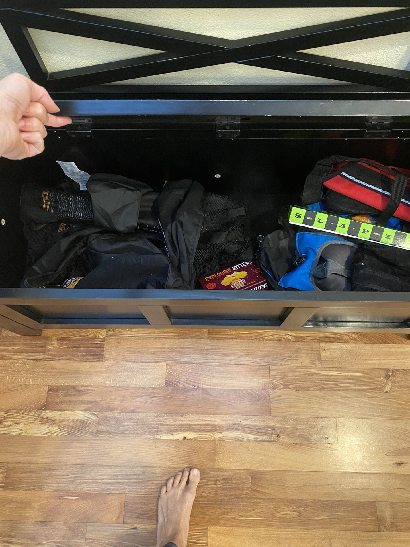 Hallway Storage Bench