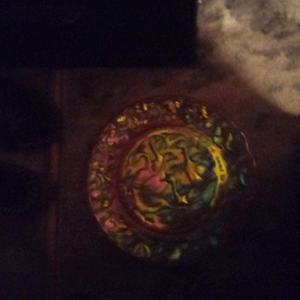 Carnival Glass Plates