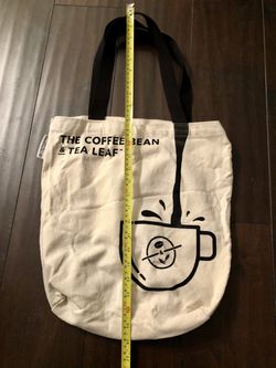 The Coffee Bean & Tea Leaf Reuseable Canvas Tote Bag— Swipe For Photos Thumbnail