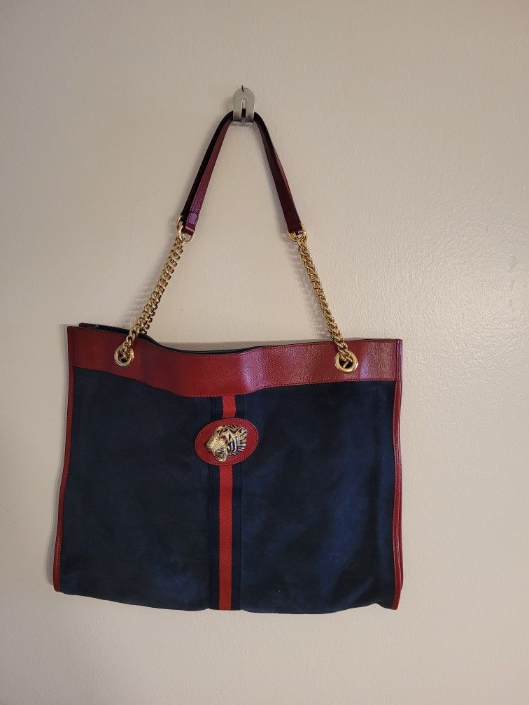 Authentic Gucci Rajah Large Tote Handbag