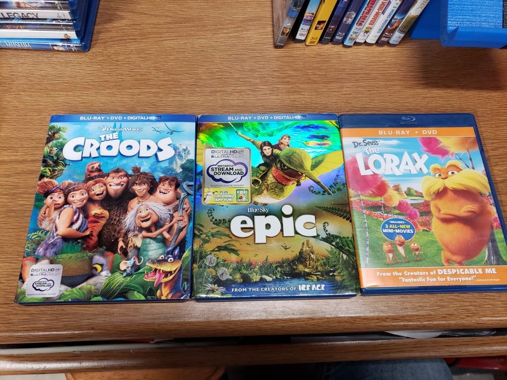 Blu-Ray Movies - $6 each