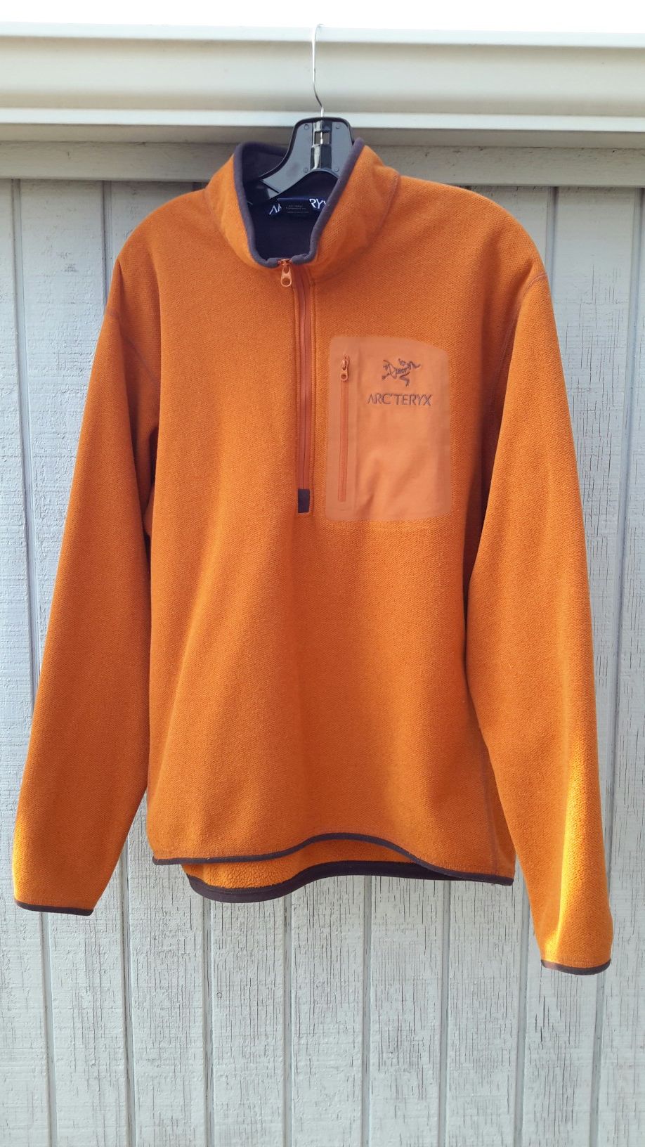 Arc Teryx Apache Ar Zip Fleece Half L