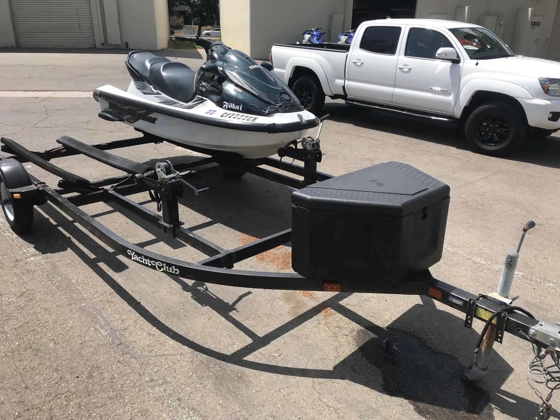 Double Jet Ski Trailer Storage Box Dandk Organizer