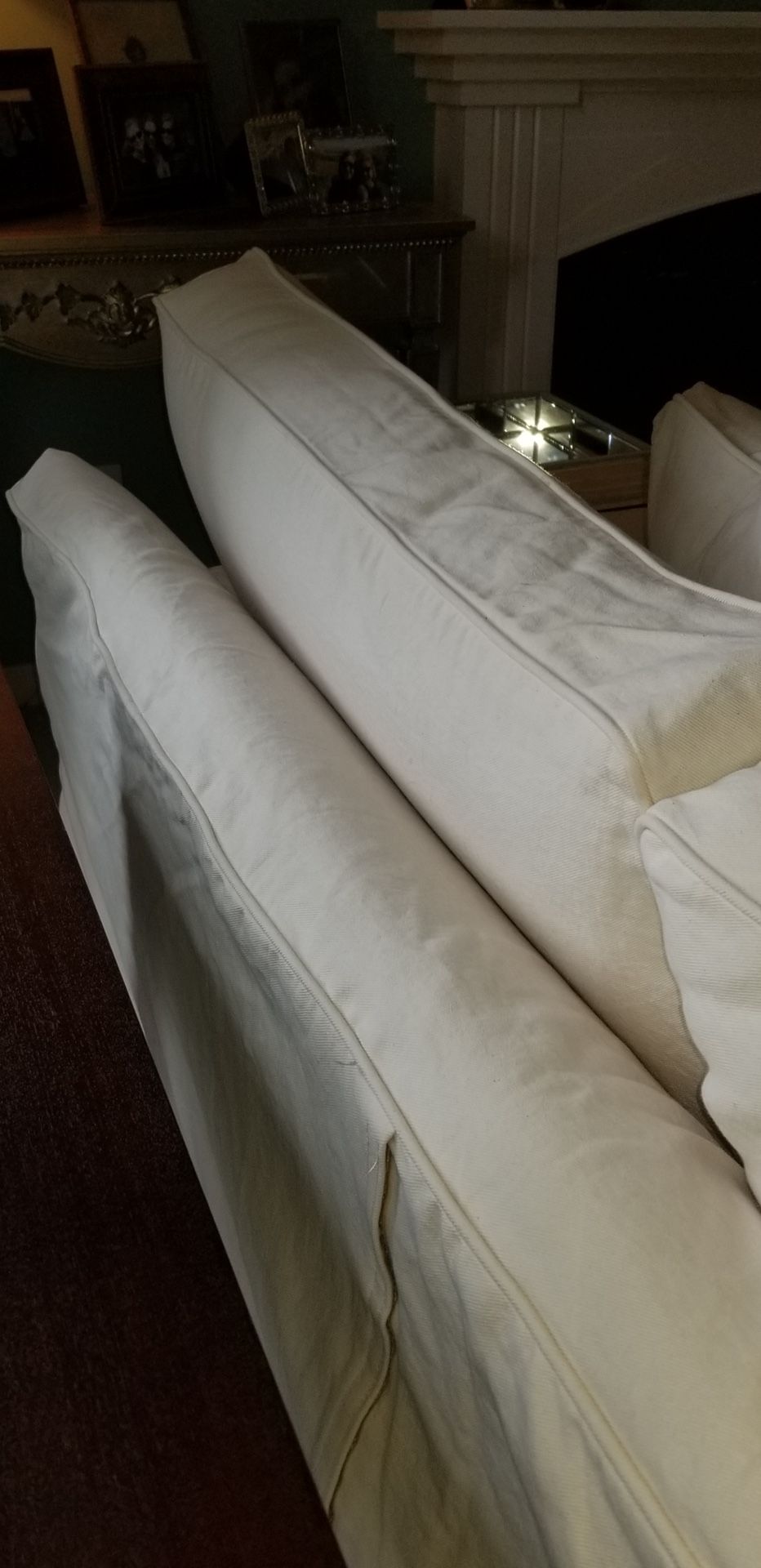 SOFA SLIPCOVER SET 78” ETHAN ALLEN CUSTOM MADE NEW for Sale in Issaquah