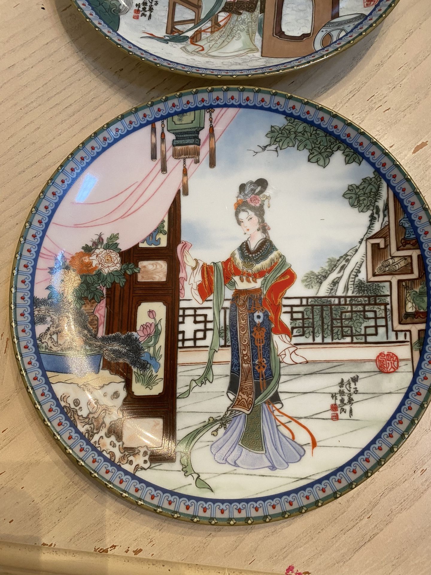 Japanese Imperial jingdezhan porcelain Plates