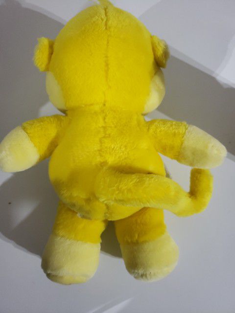 Care Bear Cousins Kids Yellow Playful Heart Monkey Plush Stuffed Animal Toys