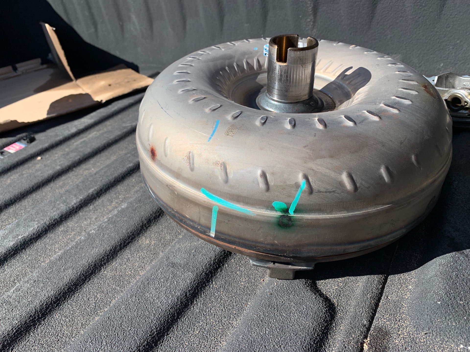 Stock 6l80e torque converter came off 51k miles off a 2015 GMC Sierra