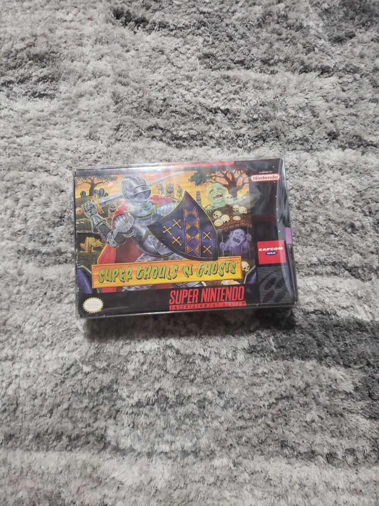 Super Ghouls And Ghosts Super Nintendo 
