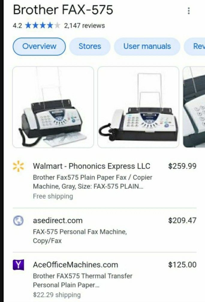 WORKING FAX-COPY-PRINTER MACHINE