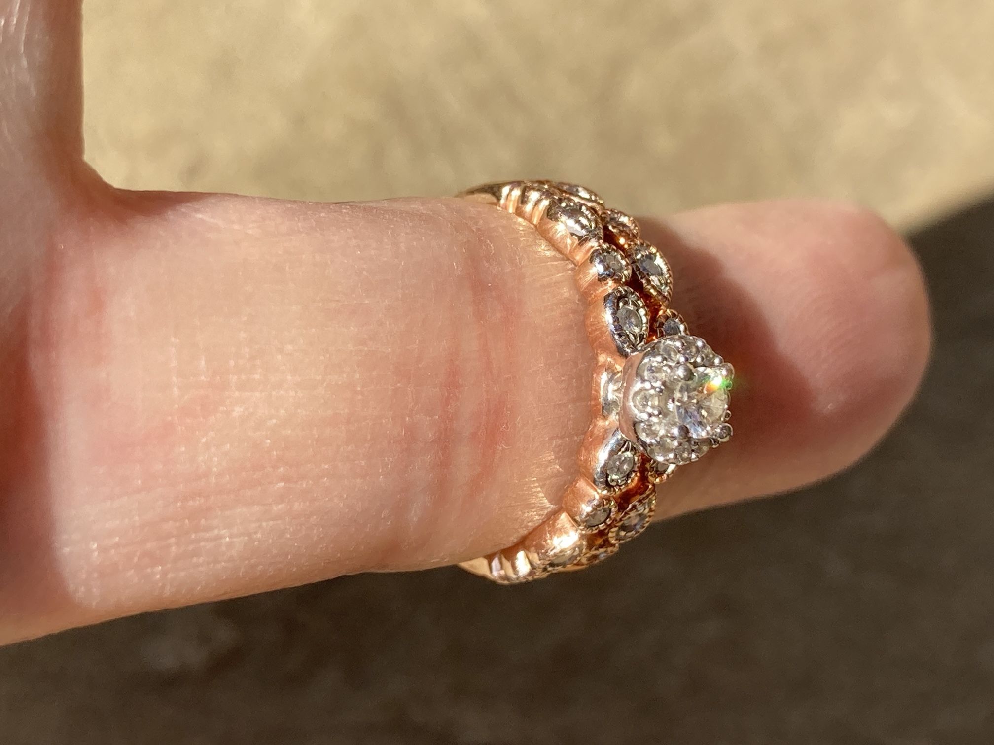 Bridal Set (Kay Jewelers, $957.99 value)(size 5.5)