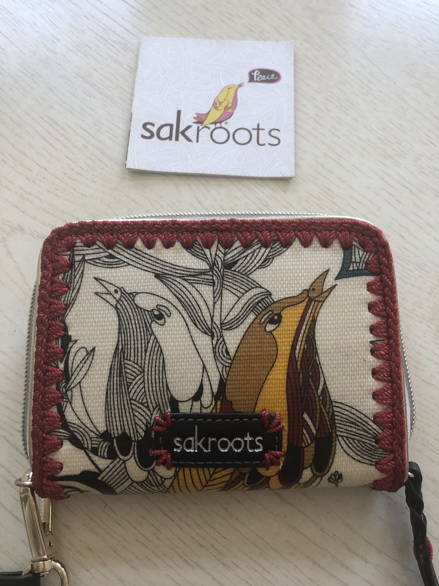 Hand/Wrist Wallet by Sakroots New