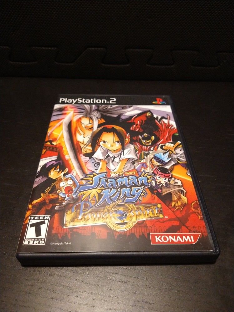 PS2 Shaman King Power Of Spirits