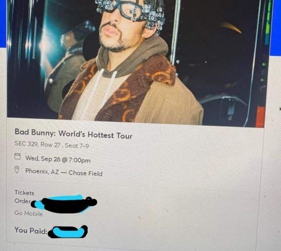 Bad Bunny Tickets