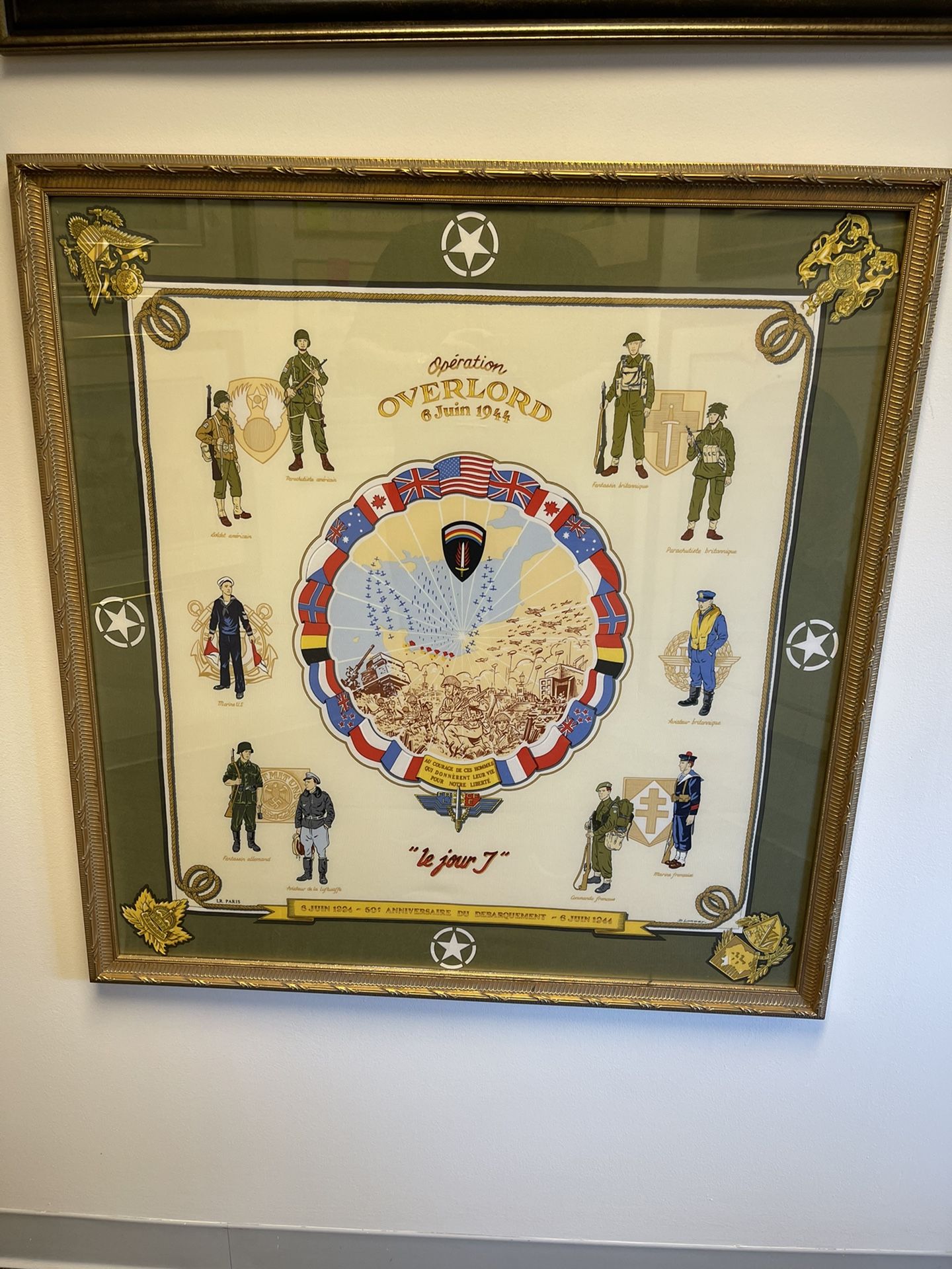 Genuine Gift Presented At NORMANDY European Invasion Site On June 6 1944.
