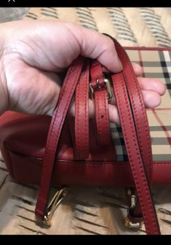 Burberry Chichester Crossbody Bag Horseferry Check Canvas Thumbnail