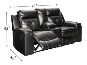 👍Hot Deal 👍 Kempten Black LED Reclining Living Room Set

 Thumbnail