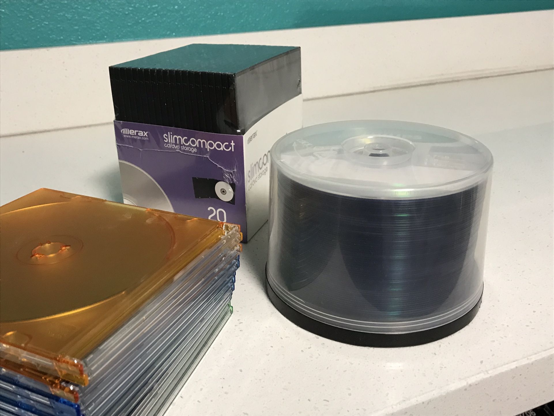 40 DVD-R Philips + Hard Slim Cases