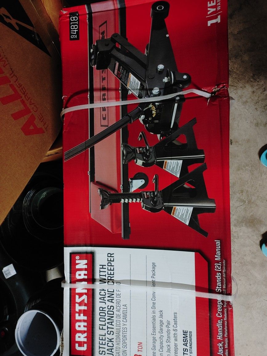 Craftsman Hydraulic Jack Set