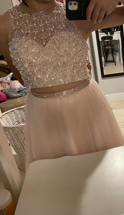 Prom  Dress Beautiful  Size 4  Pink Thumbnail