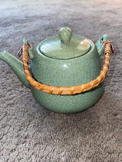 Vintage Chinese Porcelain Teapot  Thumbnail