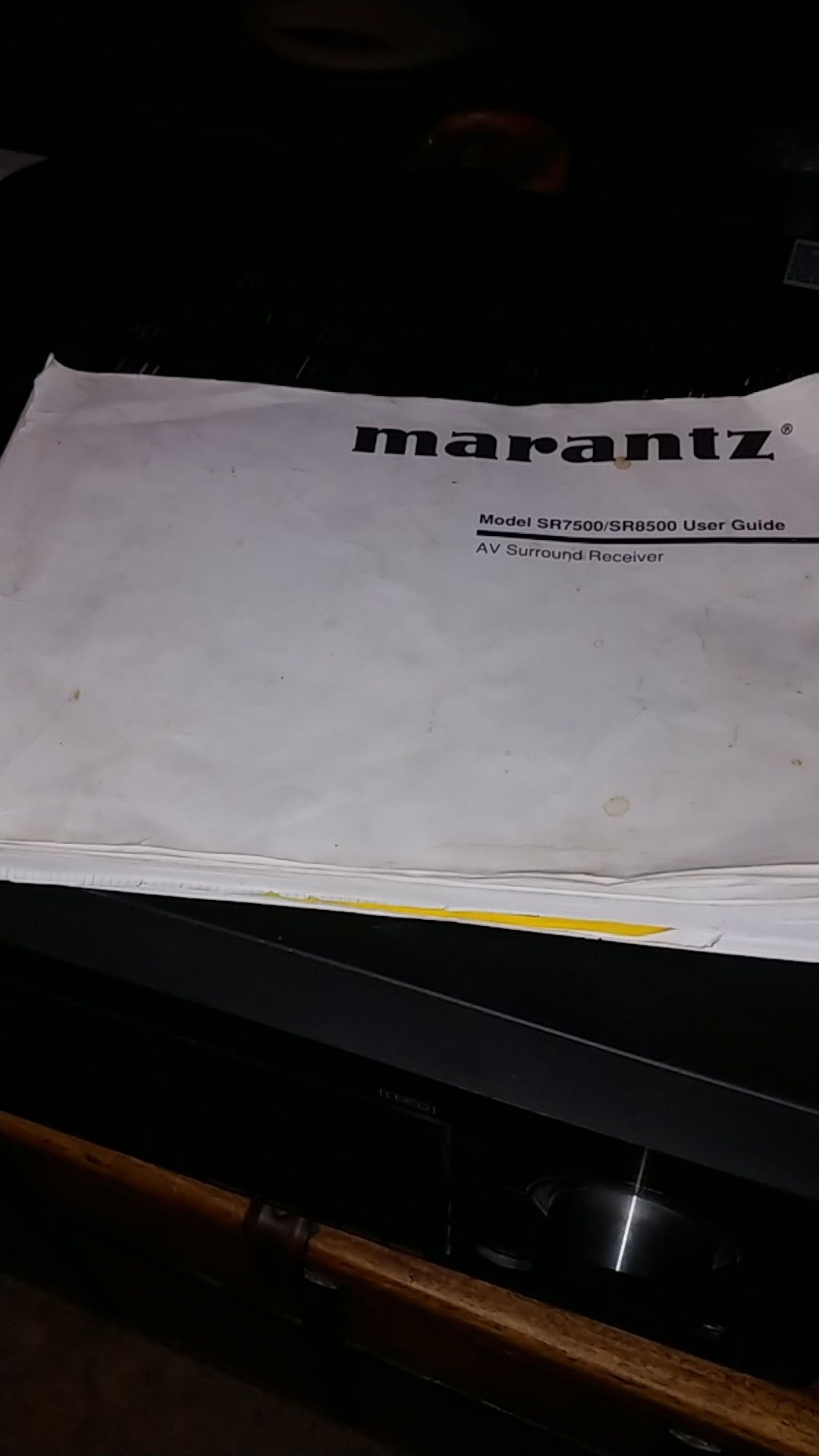 Marantz model sr8500 AV Surround Receiver