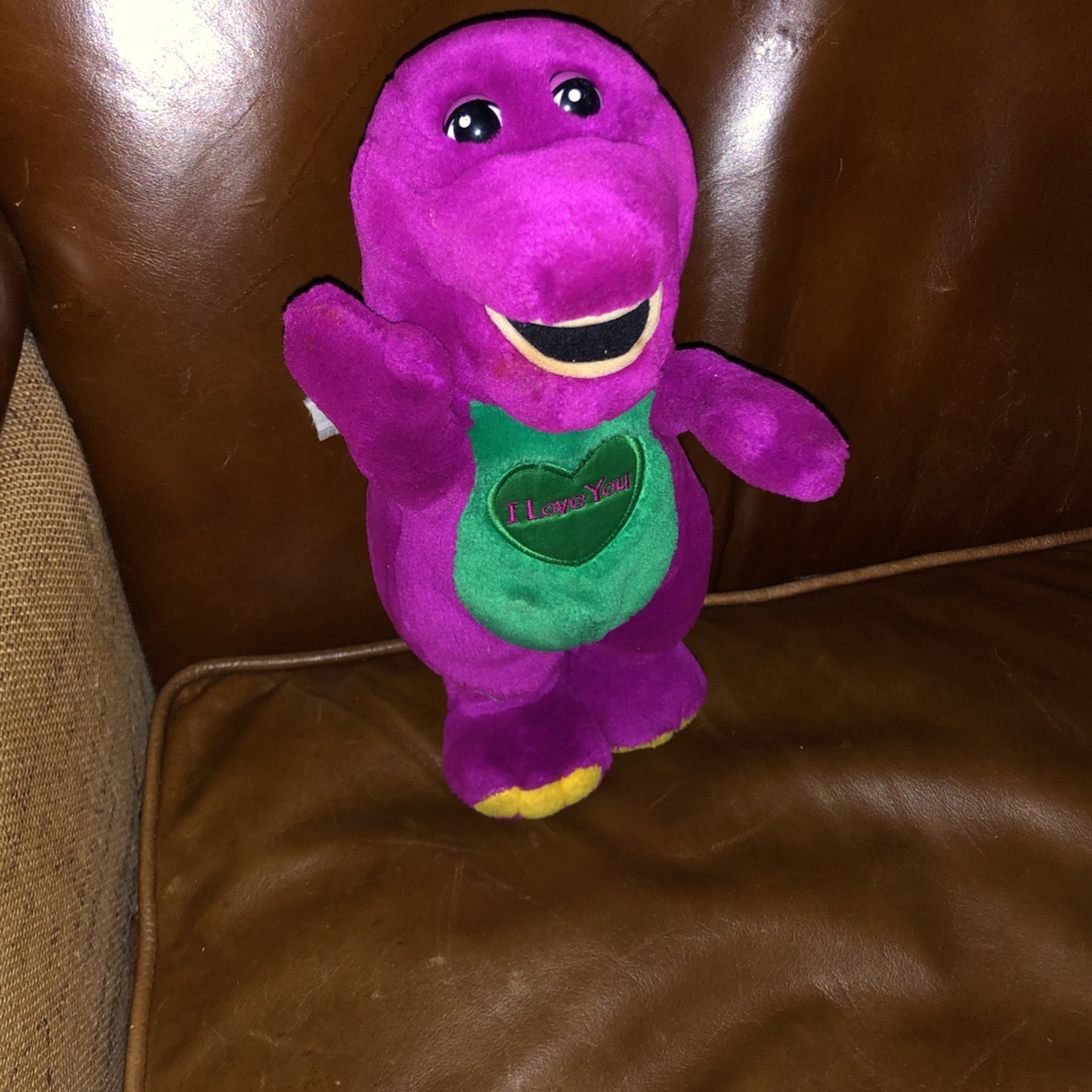 10 inch plush Barney
