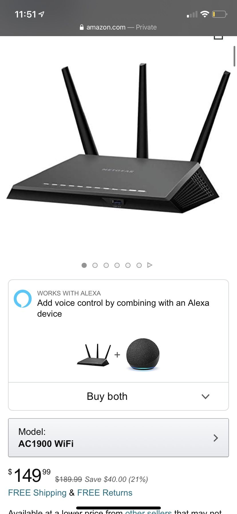 Netgear Nighthawk AC1900