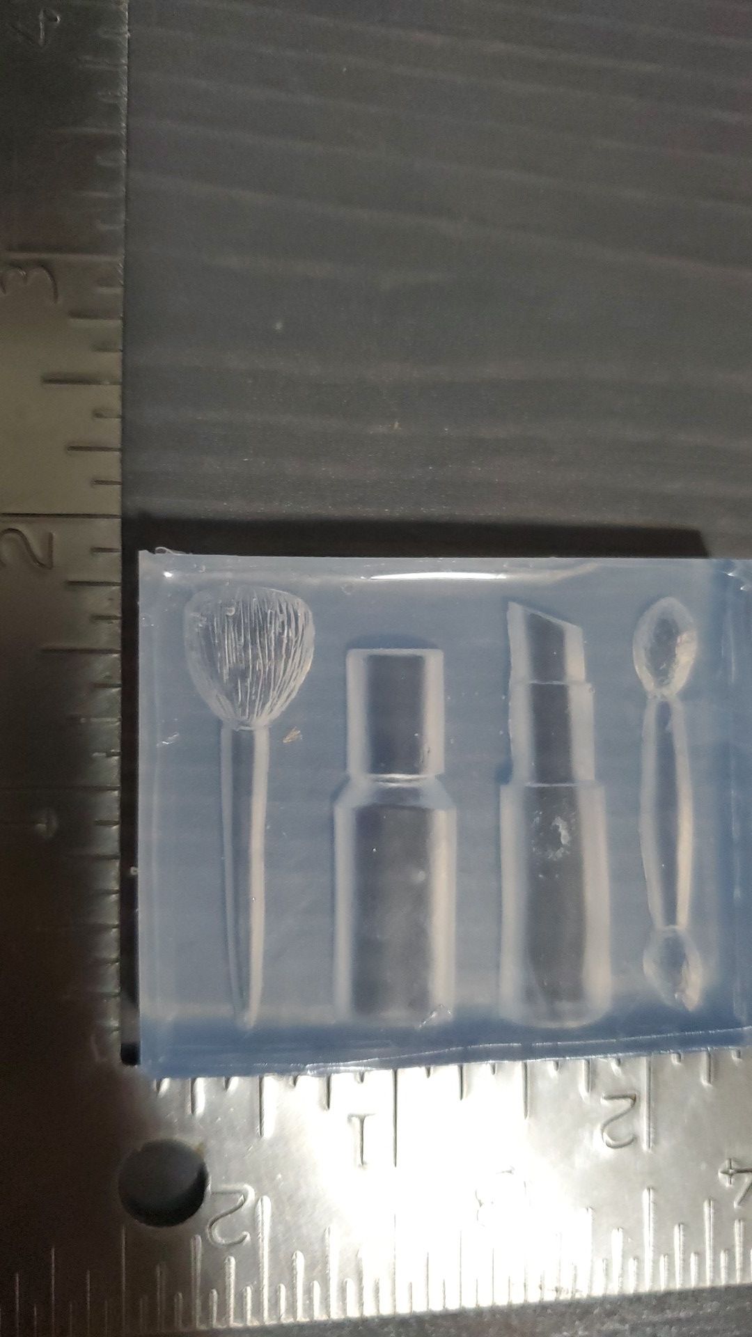 Clear silicon mold